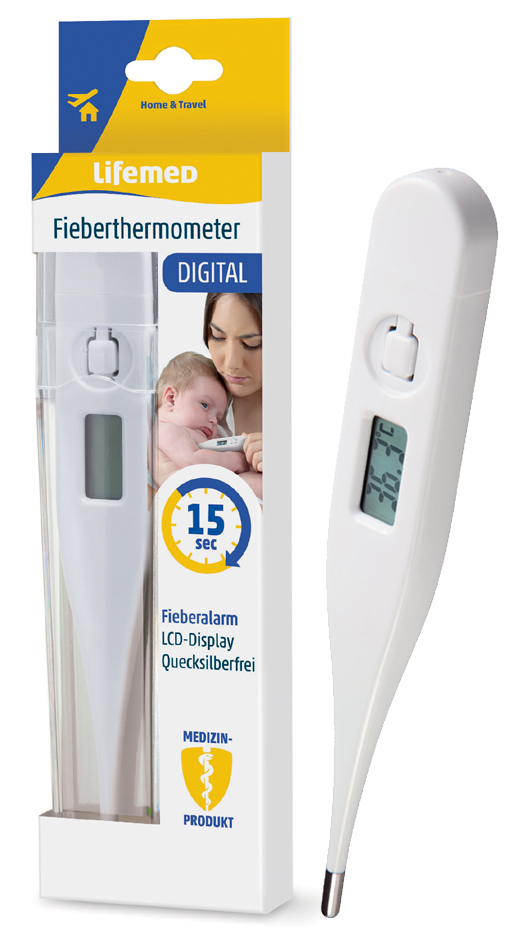 Lifemed Thermomètre 'Digital', blanc