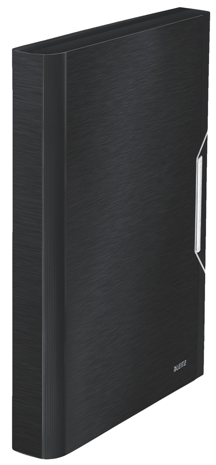 LEITZ Trieur ménager Style, A4, PP, 6 compartiments, noir