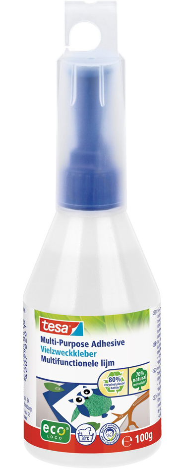 tesa Colle à usage multiple, dans un flacon plastique, 100 g