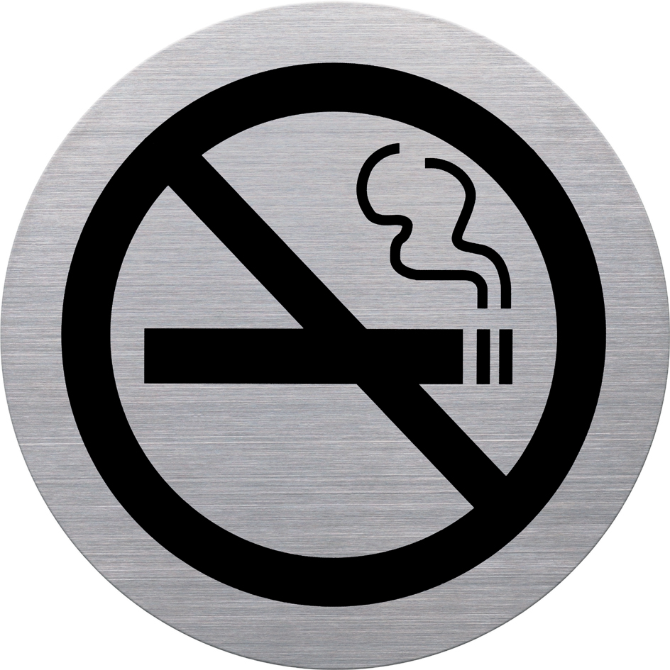 helit Pictogramme 'the badge' interdiction de fumer, argent