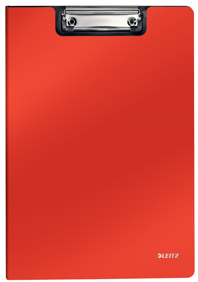 LEITZ porte-bloc à rabat Solid, Polyfoam, rouge clair,