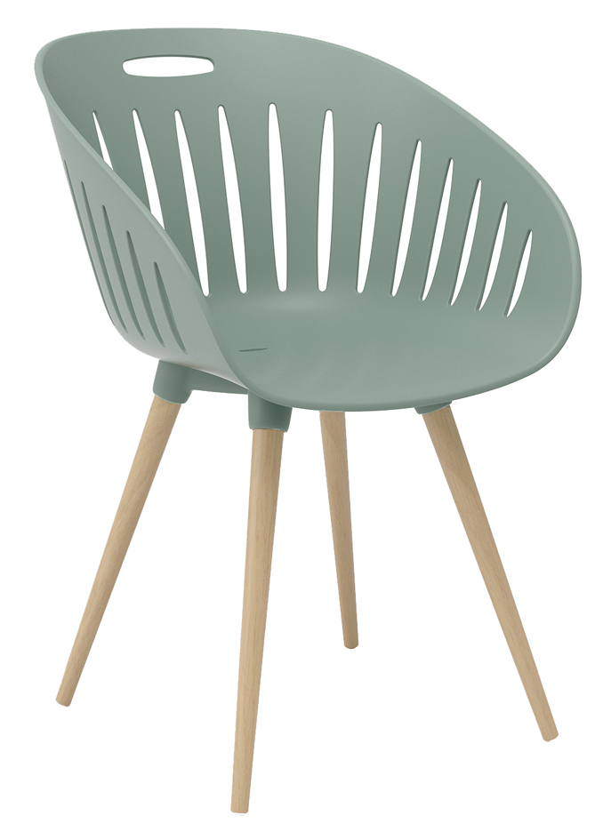 Topstar Chaise d'extérieur 'T2023', set de 2, olive