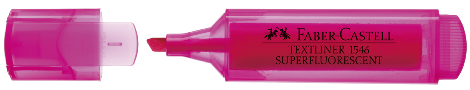 FABER-CASTELL Surligneur TEXTLINER 1546, rose