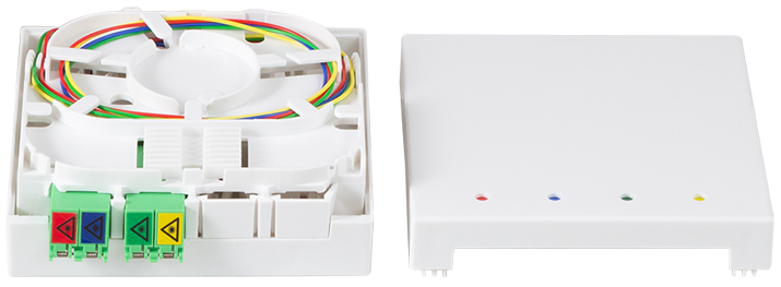 LogiLink Boîte d'épissure FTTH, câble de pose 20 m, blanc