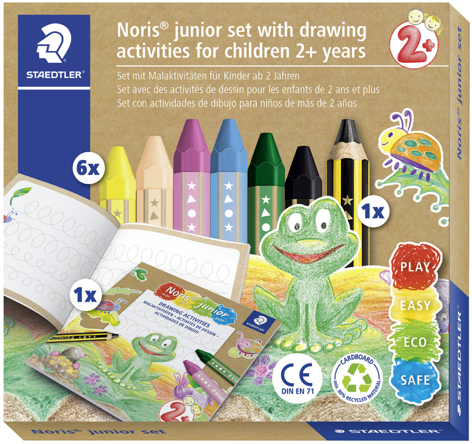 Kit de dessin Noris junior, 8 pièces