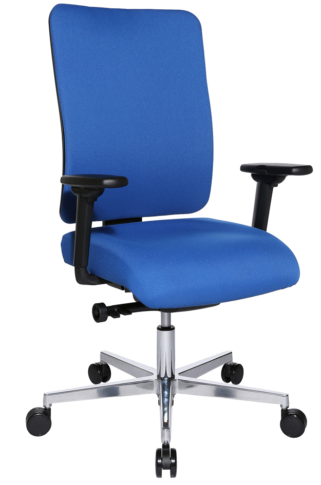 Topstar Chaise de bureau 'Sitness Open X (P) Deluxe', bleu
