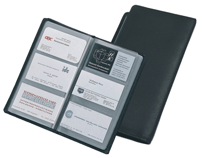 Reliures pour cartes de visite