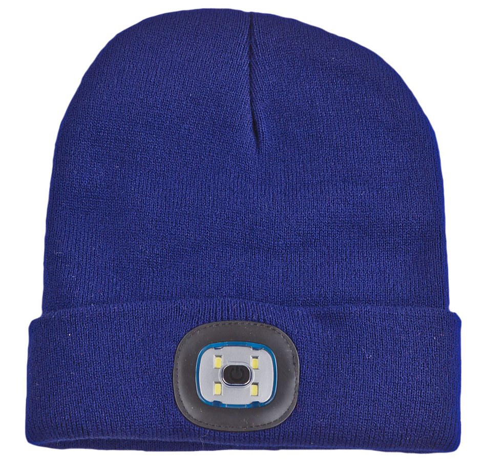 IWH Bonnet avec lampe LED, bleu