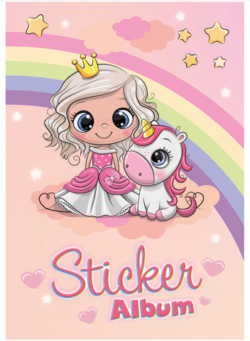 HERMA Album de stickers 'Princesse Sweetie', A5