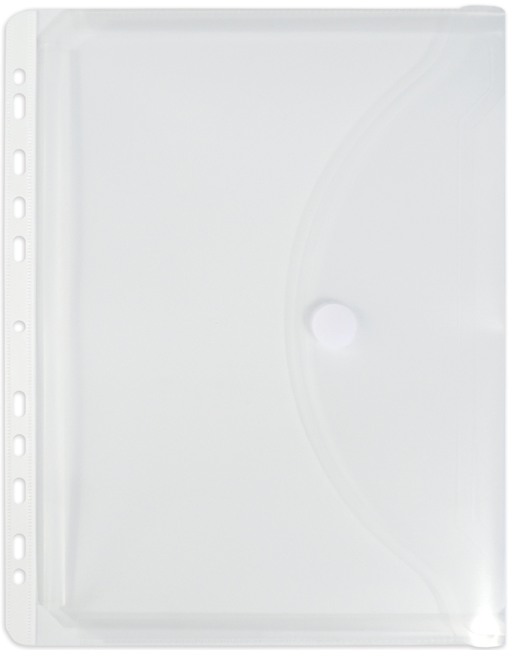 Oxford Pochettes à soufflet, A4, PP, 0,2 mm, transparent