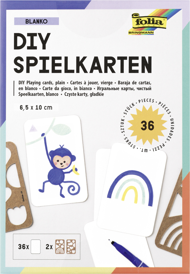 folia Cartes à jouer UNI, 65 x 100 mm