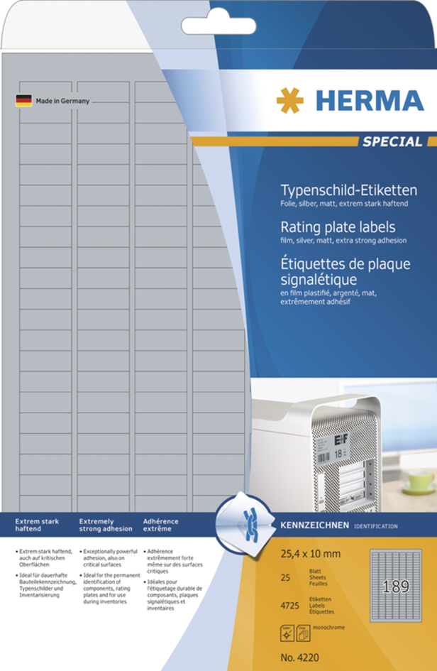 Visuel de référence: Etiquettes de plaque signalétique SPECIAL