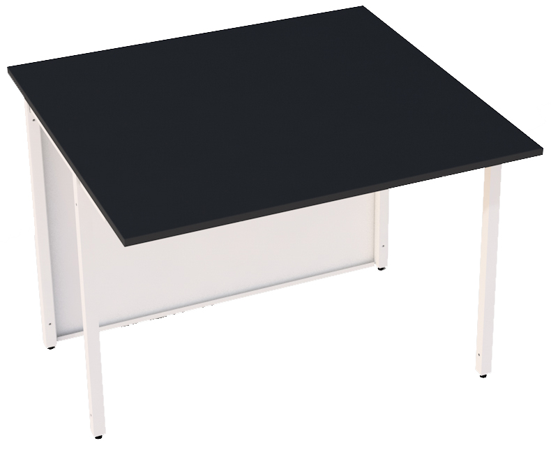 kerkmann Table annexe pour comptoir Cento, blanc/anthracite