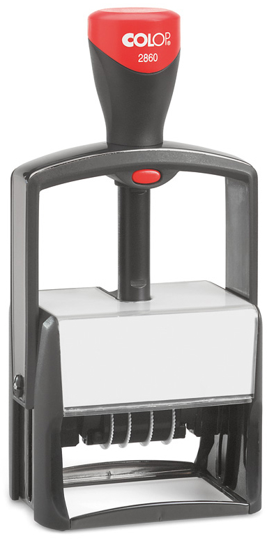 COLOP Tampon dateur Classic 2860, 8 lignes, configurable