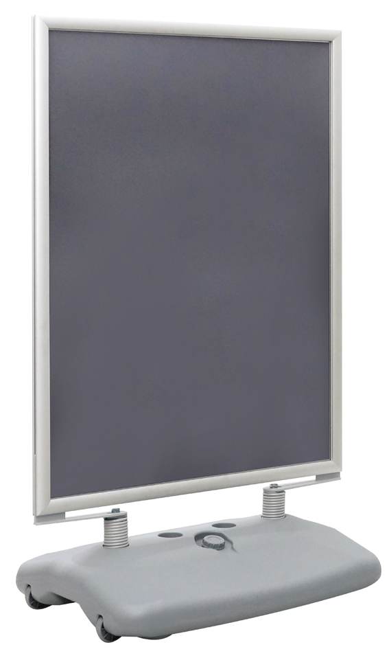 EUROPEL Panneau trottoir SWING, B1, 700 x 1.440 mm, gris