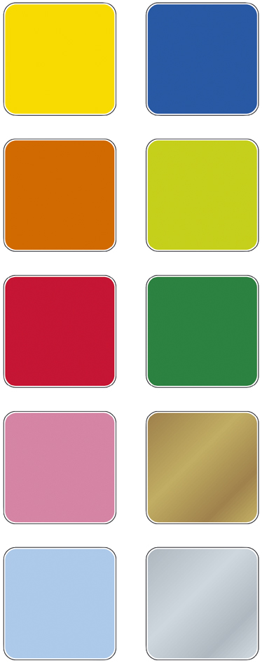 Set de tampons encreurs "Rainbow", couleurs