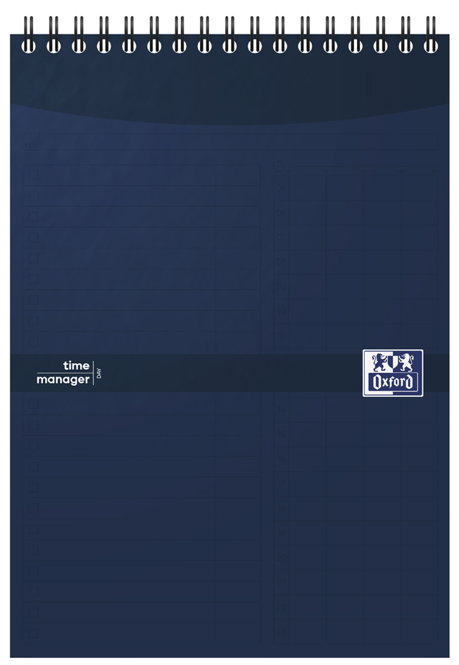Oxford Planning journalier Essentials Time Manager Day, A5