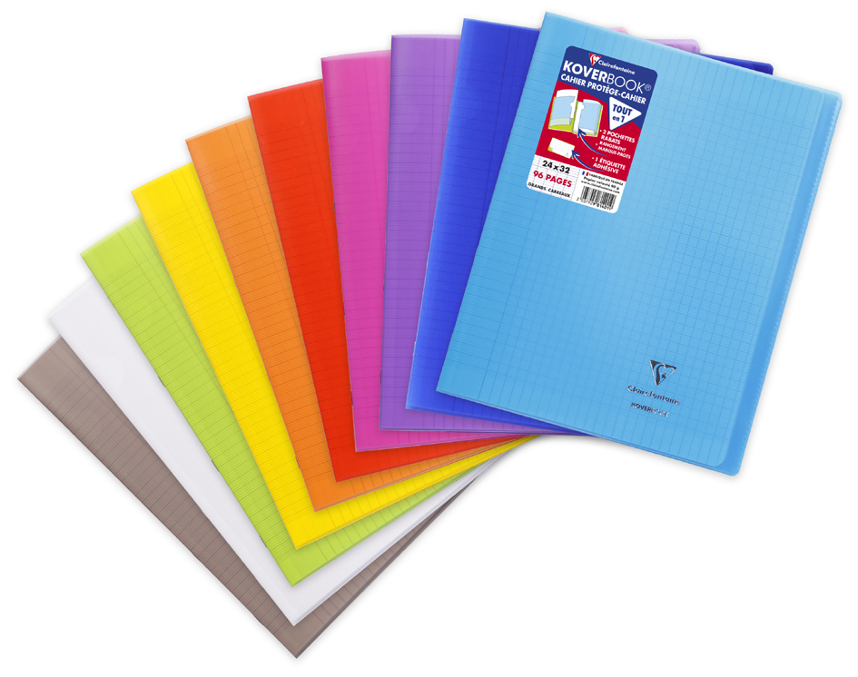 Visuel de référence: Cahier KOVERBOOK transparent, 240 x 320 mm