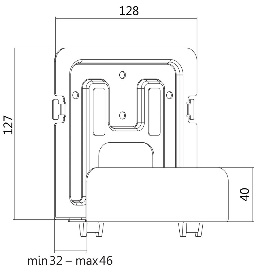 Supports muraux universels