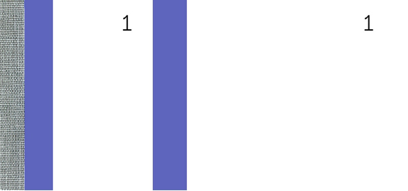 Bloc vendeur, bleu
