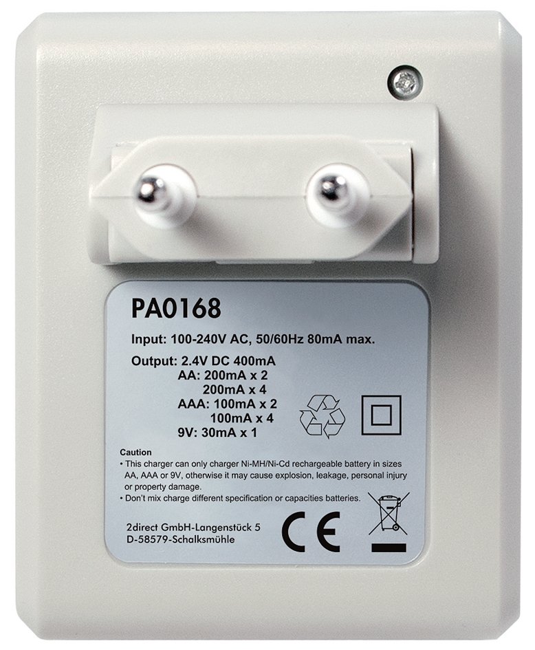Chargeur, vue arrière