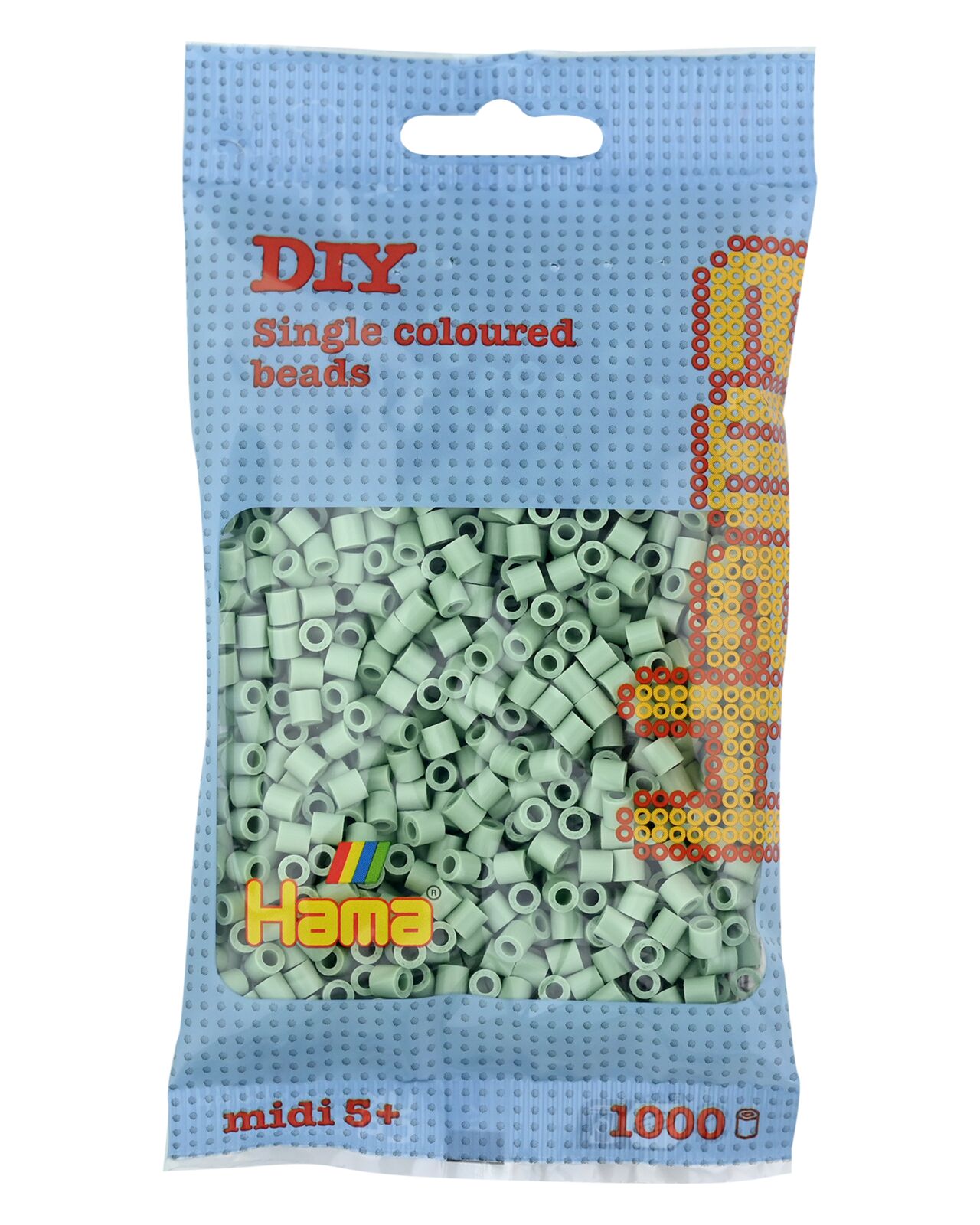 Hama Perles à repasser midi, sachet, eucalyptus