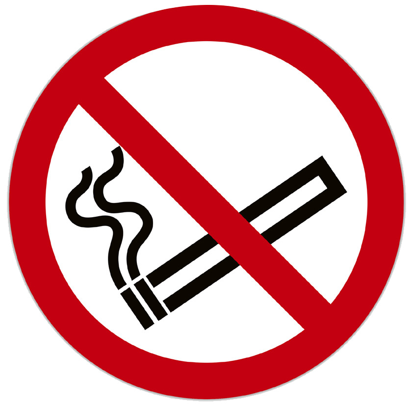 EXACOMPTA Plaque de signalisation 'Interdit de fumer'