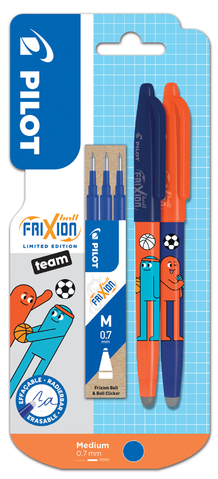 Pilot Stylo roller FRIXION BALL 07 Friends 'Team sports'