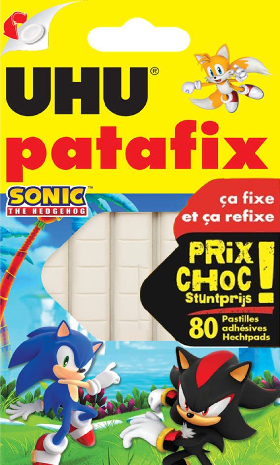 Pâtes adhésives patafix "SONIC", blanc