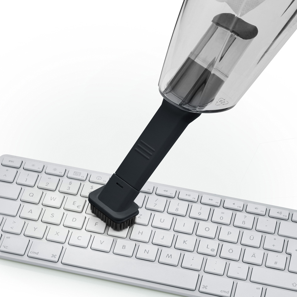 Vue détaillée : aspirer le clavier