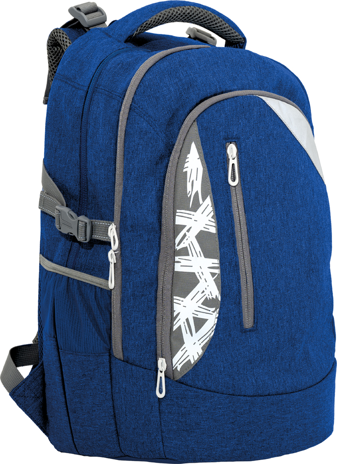 EBERHARD FABER Sas à dos scolaire X-Style, bleu jean