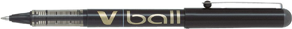 PILOT Stylo roller V Ball 1.0, pointe métal, noir
