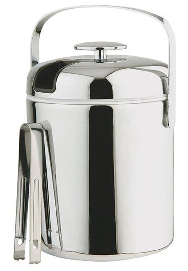 APS Seau à glaçons POLAR, acier inoxydable, 1,3 litre,argent