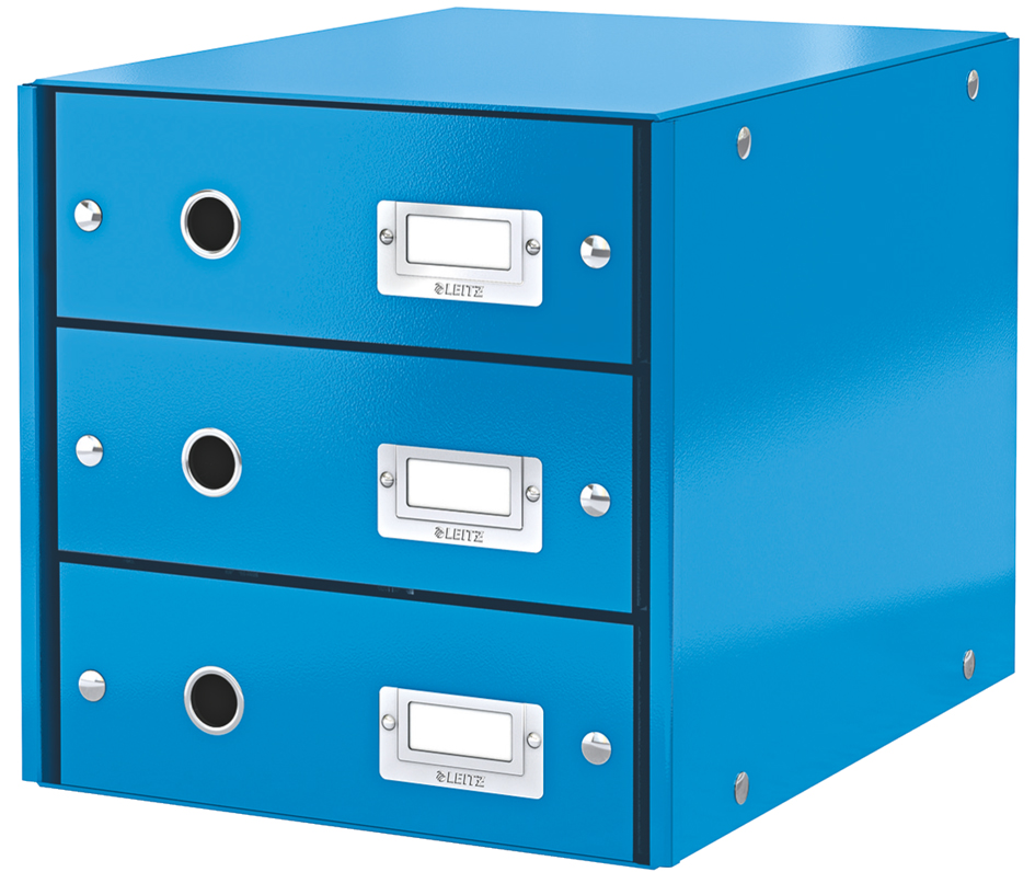LEITZ Bloc de classement Click & Store WOW, bleu
