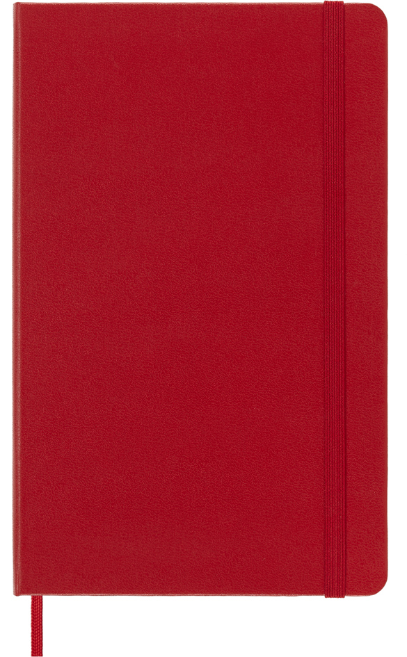 MOLESKINE Carnet rigide, L/A5, ligné, rouge écarlate