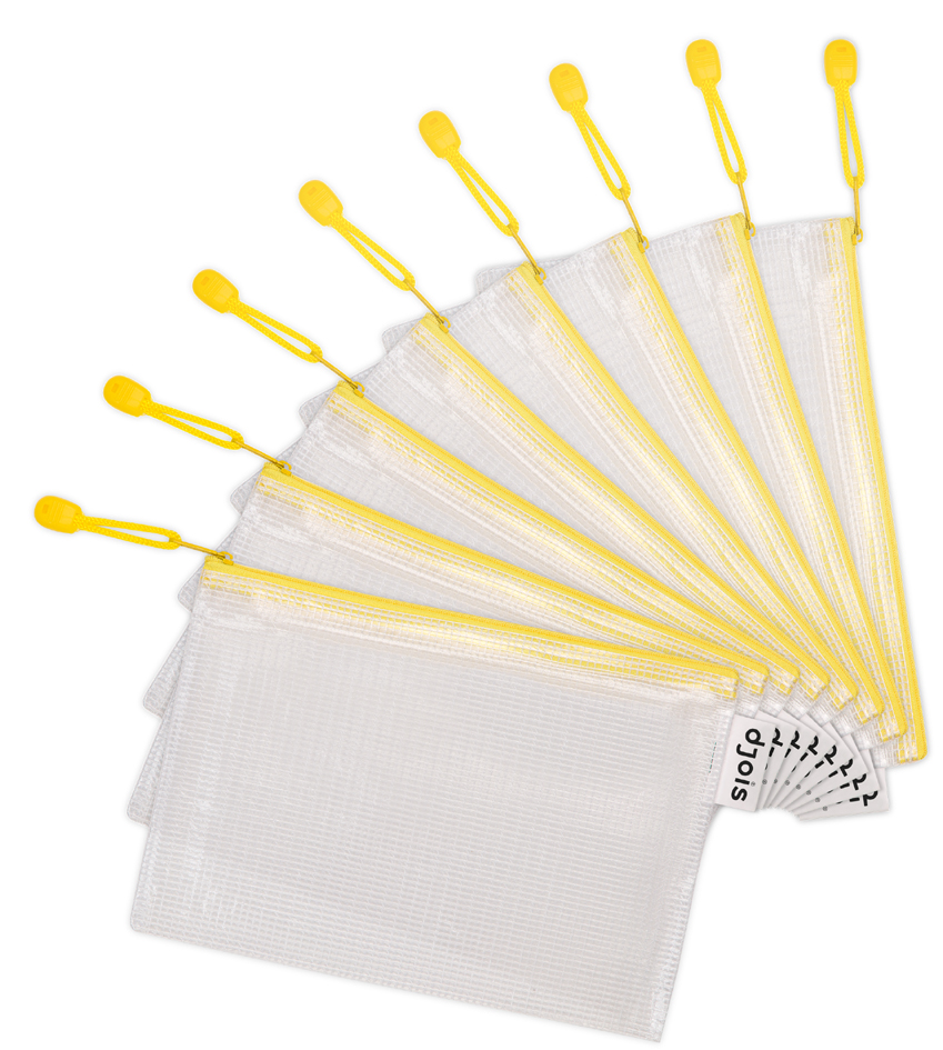 Visuel de référence: pochette à zip "ZIPPER", jaune
