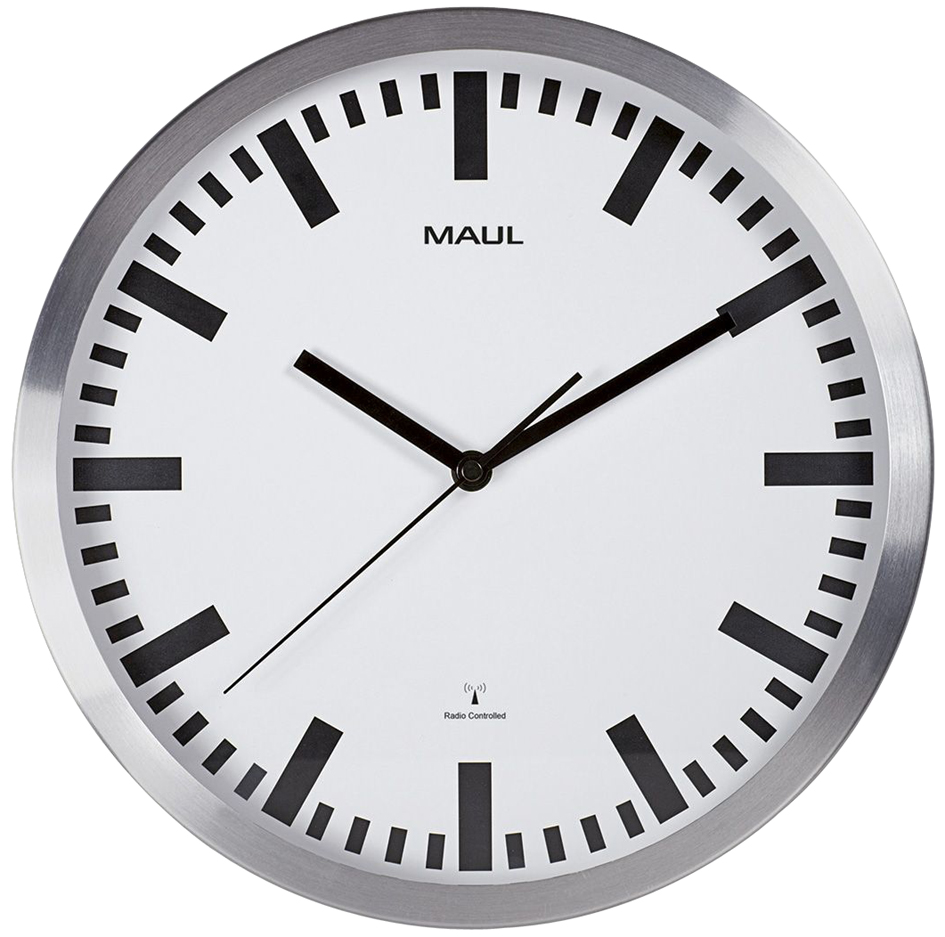 MAUL Horloge murale/horloge radio MAULpilot, diamètre: 300mm