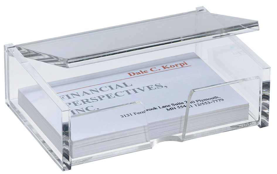 Boîtes pour cartes de visite