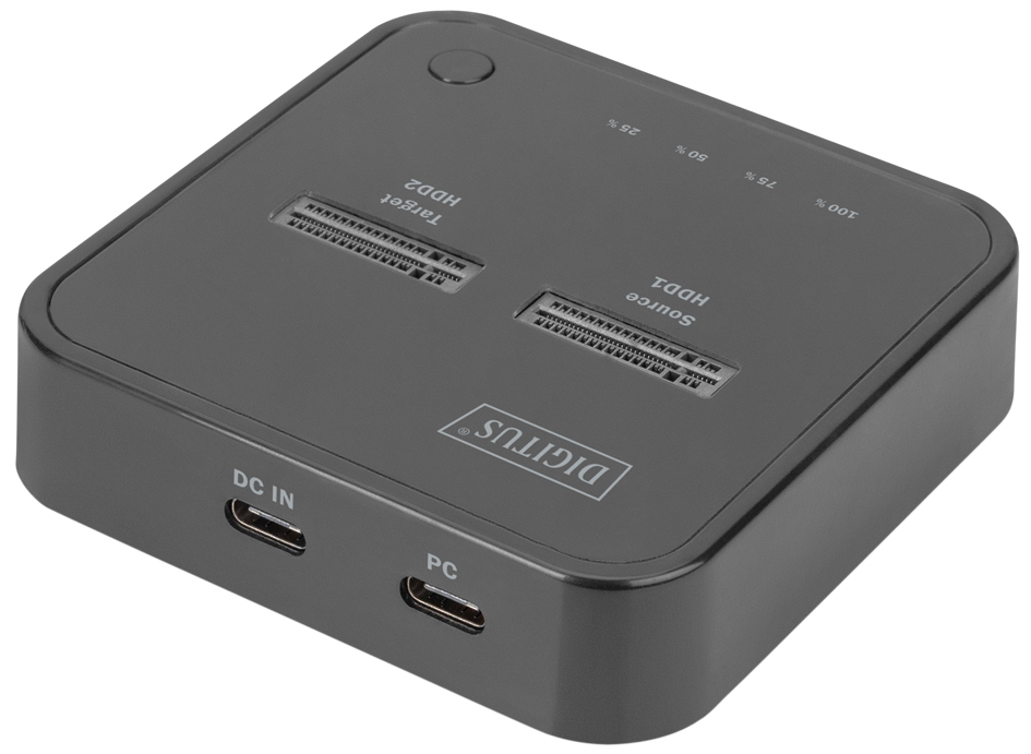 Station d'accueil SSD avec fonction de clonage hors ligne