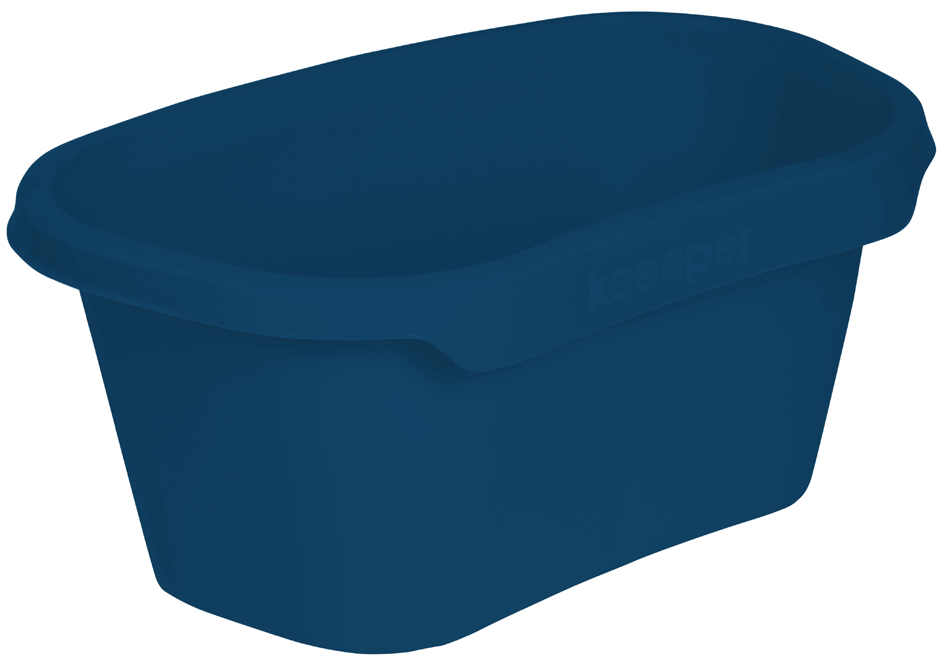 keeeper Corbeille à linge 'tilda eco', 30,5 litres, bleu