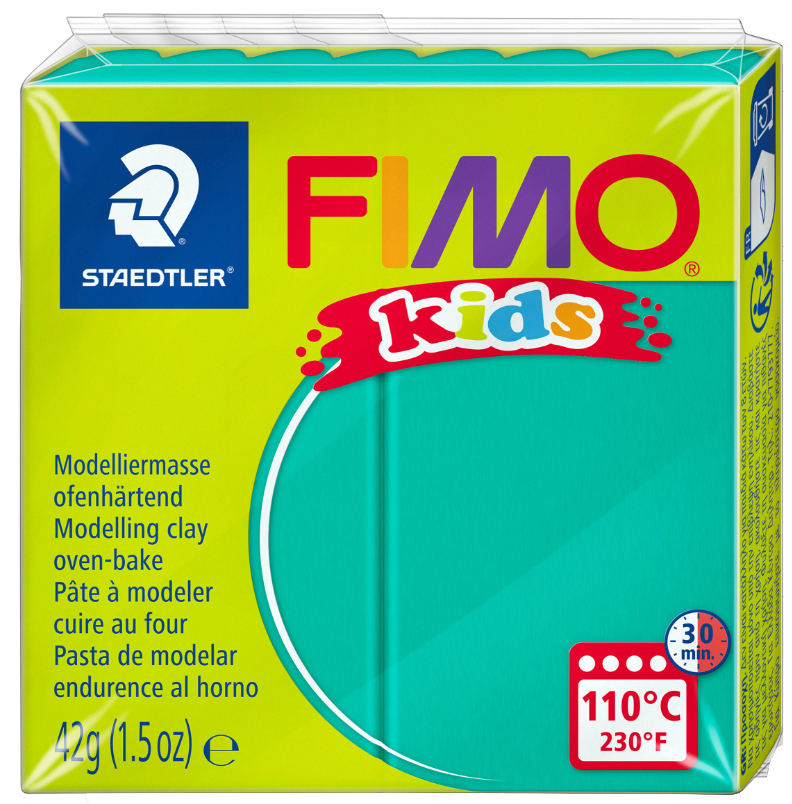 FIMO kids Pâte à modeler, à cuire au four, 42 g, vert