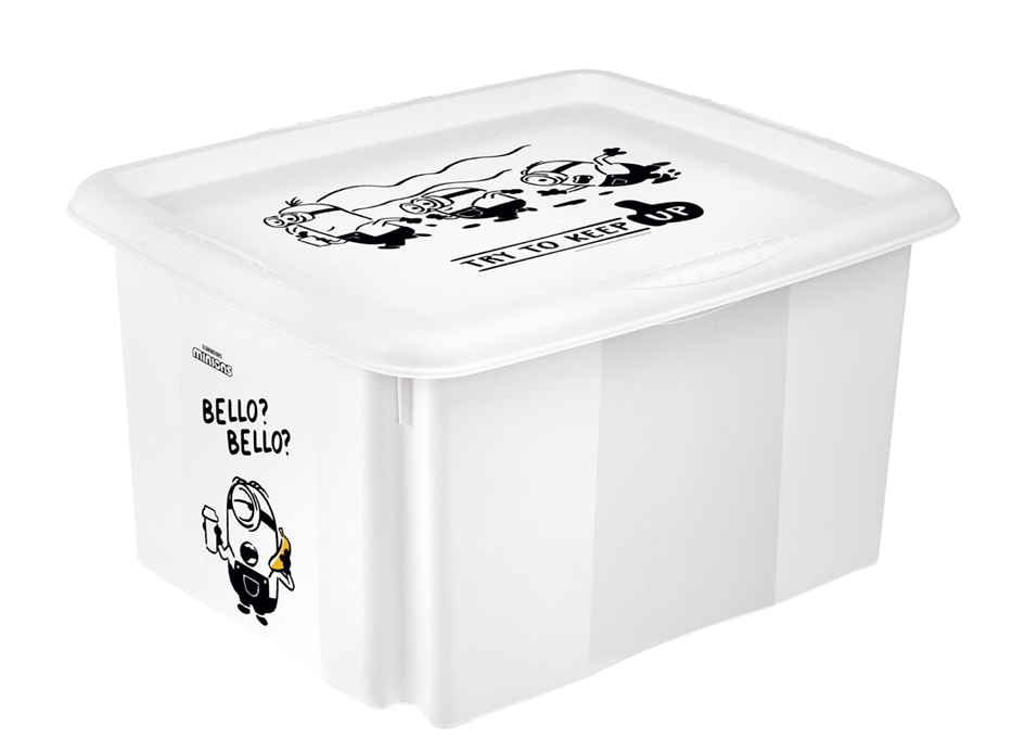 Boîte de rangement "karolina minions bello", 24 litres