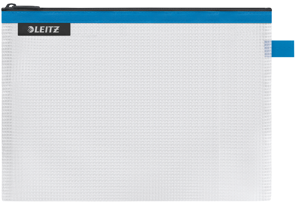 LEITZ Pochette à fermeture zip WOW Traveller, M, bleu