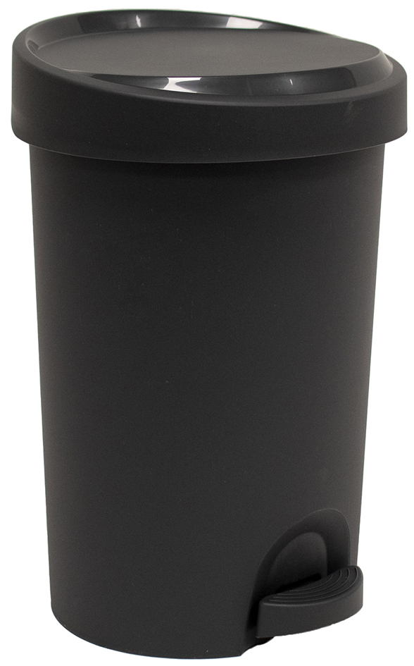Poubelle à pédale Stepy, anthracite
