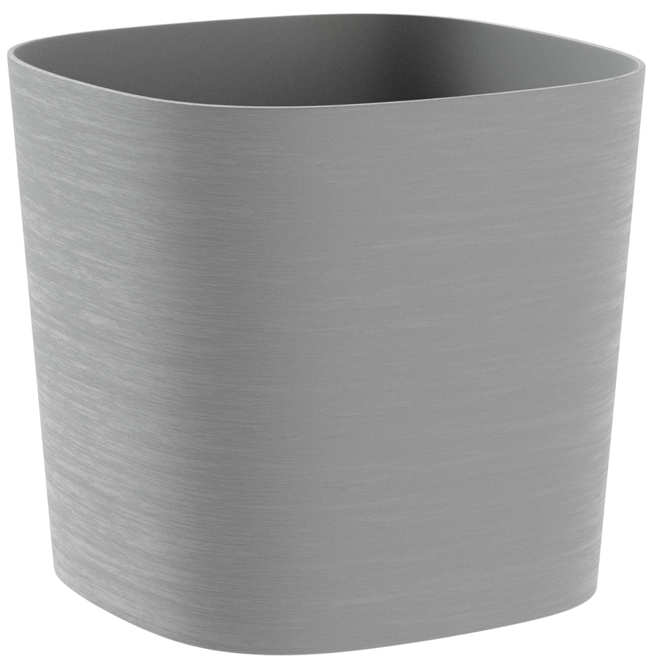 tera Pot de fleurs 'Capri', largeur: 190 mm, fog grey