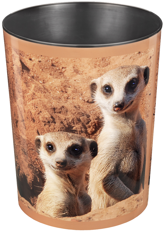 Corbeille à papier suricate