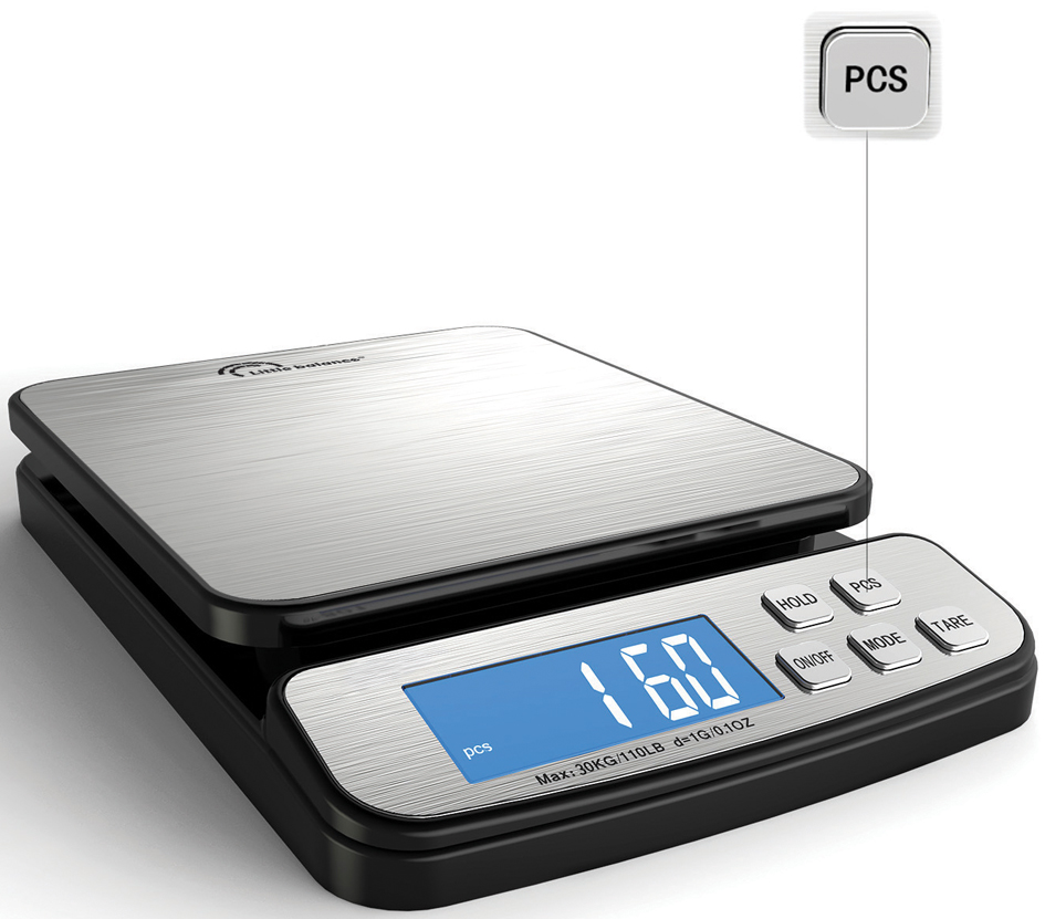 Balance Pro 30.1, montre la fonction Comptage