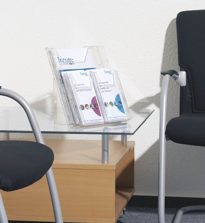 DURABLE Porte-brochures COMBIBOXX pro, transparent