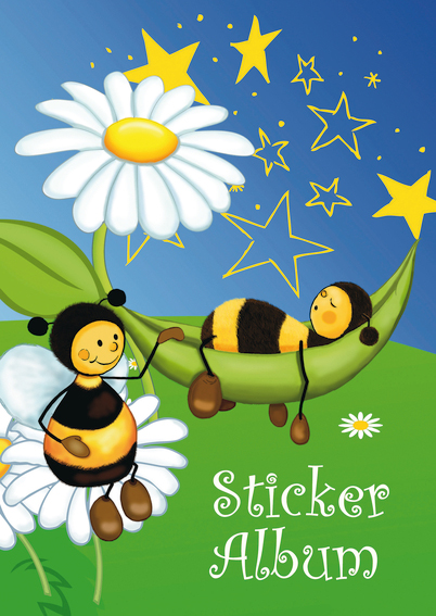 HERMA Album de stickers 'Abeilles', A5