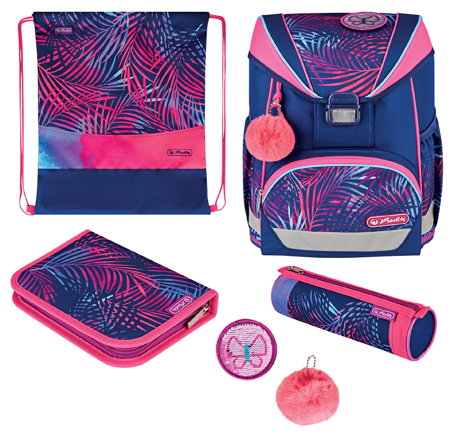 Cartable UltraLight Plus "Tropical Chill" - avec accessoires